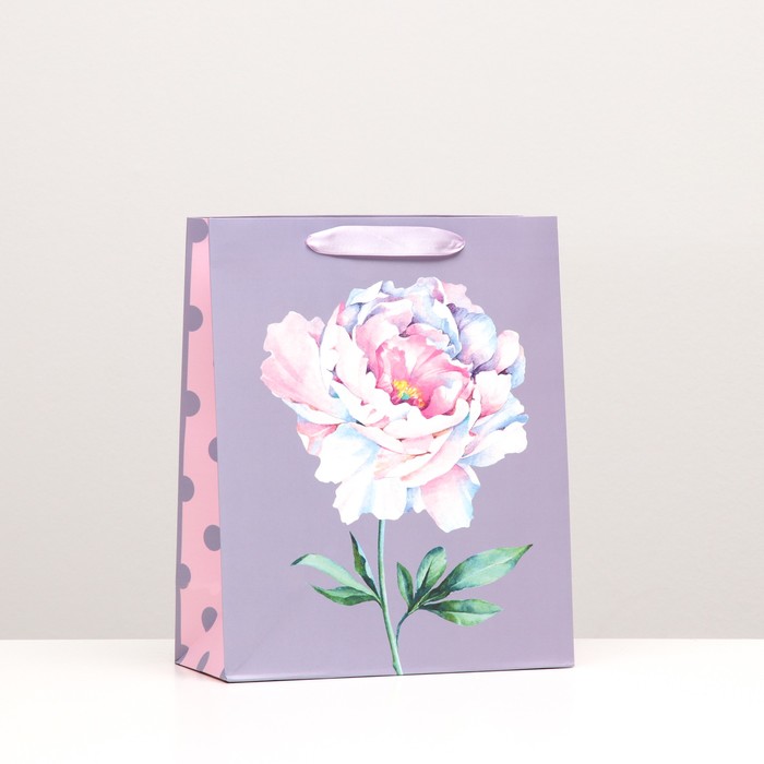 Пакет подарочный "Нежный пион!", 26 х 32 х 12 см
Пакет подарочный "Нежный пион!", 26 х 32 х 12 см