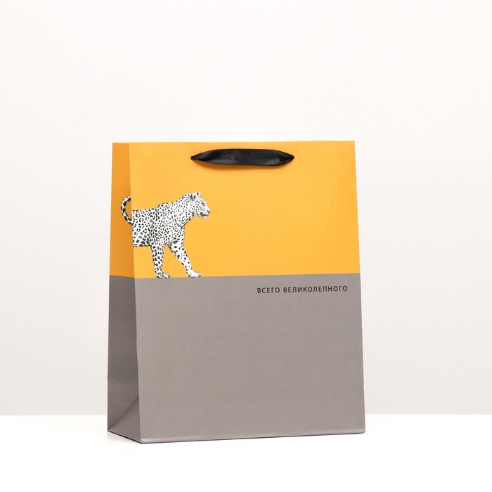 Пакет подарочный "Всего великолепного!", 26 х 32 х 12 см
Пакет подарочный "Всего великолепного!", 26 х 32 х 12 см