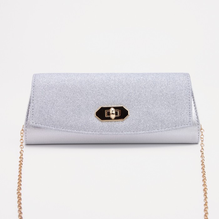 Сумка-клатч, отдел на клапане, цвет белый
Сумка-клатч, отдел на клапане, цвет белый