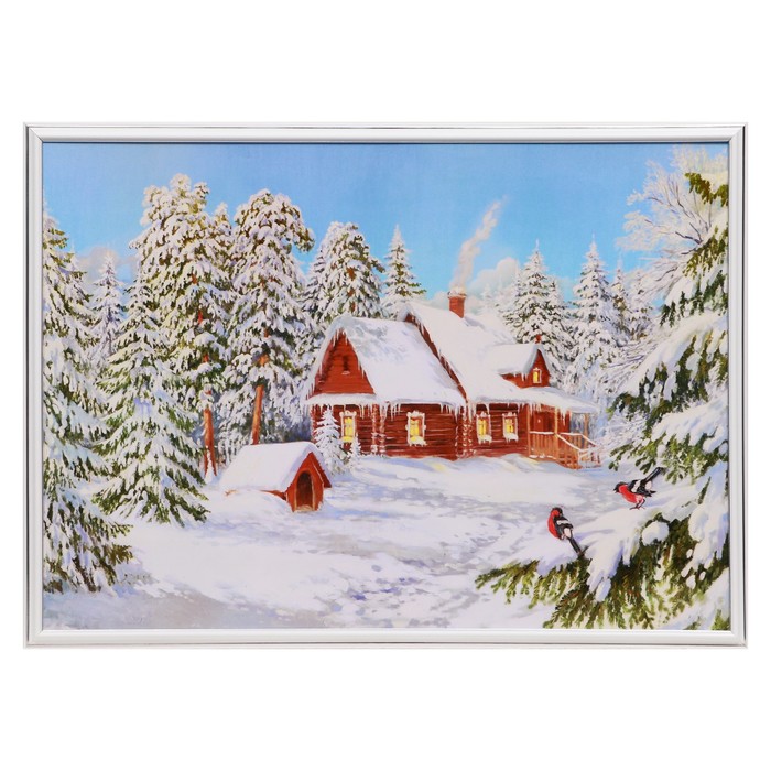 Картина "Зима" 50х70(53х73) см
Картина "Зима" 50х70(53х73) см