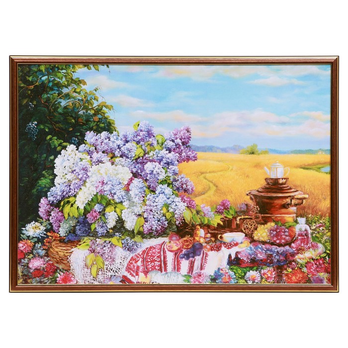 Картина "Завтрак в поле" 50х70(53х73) см
Картина "Завтрак в поле" 50х70(53х73) см