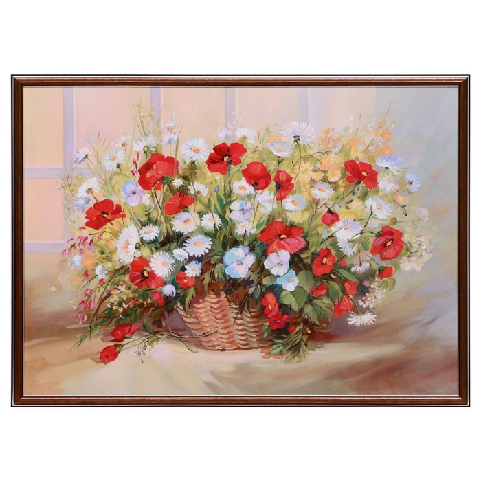 Картина "Летний букет" 50х70(53х73) см
Картина "Летний букет" 50х70(53х73) см