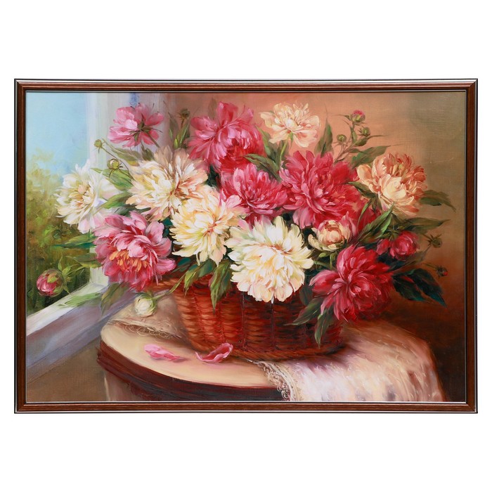Картина "Пионы" 50х70(53х73) см
Картина "Пионы" 50х70(53х73) см