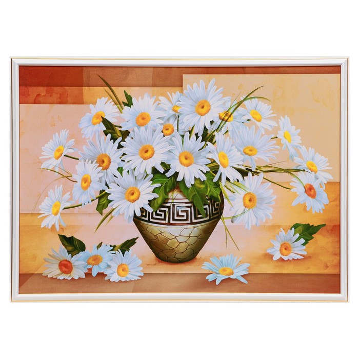 Картина "Букет ромашек" 50х70(53х73) см
Картина "Букет ромашек" 50х70(53х73) см