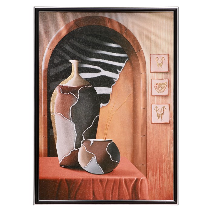 Картина "Две вазы" 50х70(53х73) см
Картина "Две вазы" 50х70(53х73) см