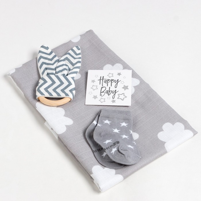 Набор Крошка Я «Облачко», пелёнка муслиновая 75х120см, носки 8-10см, аксессуар
Набор Крошка Я «Облачко», пелёнка муслиновая 75х120см, носки 8-10см, аксессуар