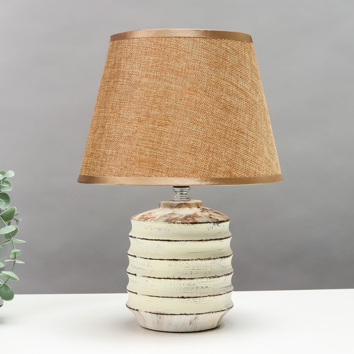 Настольная лампа 16792/1BR E14 40Вт бело-коричневый 22x22x31 см
Настольная лампа 16792/1BR E14 40Вт бело-коричневый 22x22x31 см