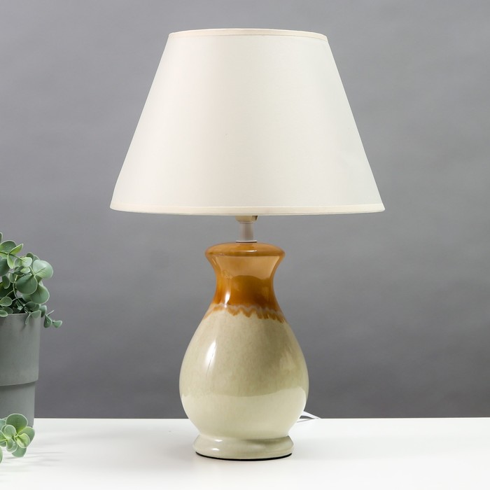 Настольная лампа 16800/1WT E14 40Вт бело-желтый 25x25x37 см
Настольная лампа 16800/1WT E14 40Вт бело-желтый 25x25x37 см