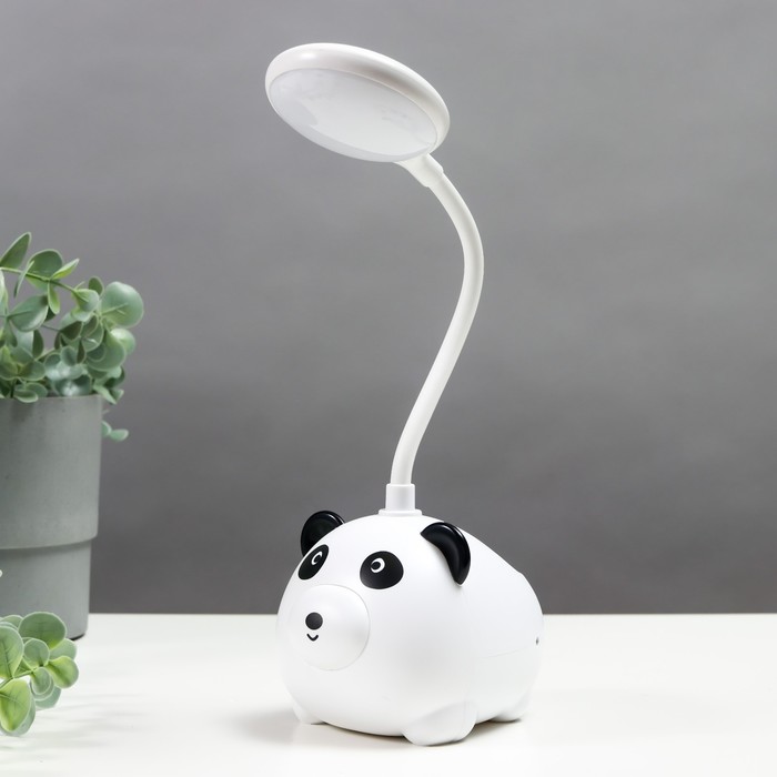 Настольная лампа 16806/1WT+BK LED 5Вт USB бело-черный 9х12х34 см 
Настольная лампа 16806/1WT+BK LED 5Вт USB бело-черный 9х12х34 см