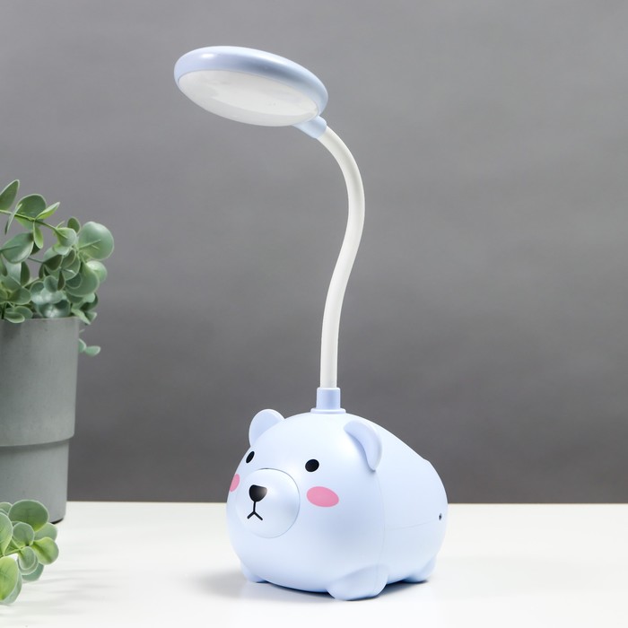 Настольная лампа 16806/1BL LED 5Вт USB голубой 9х12х34 см
Настольная лампа 16806/1BL LED 5Вт USB голубой 9х12х34 см