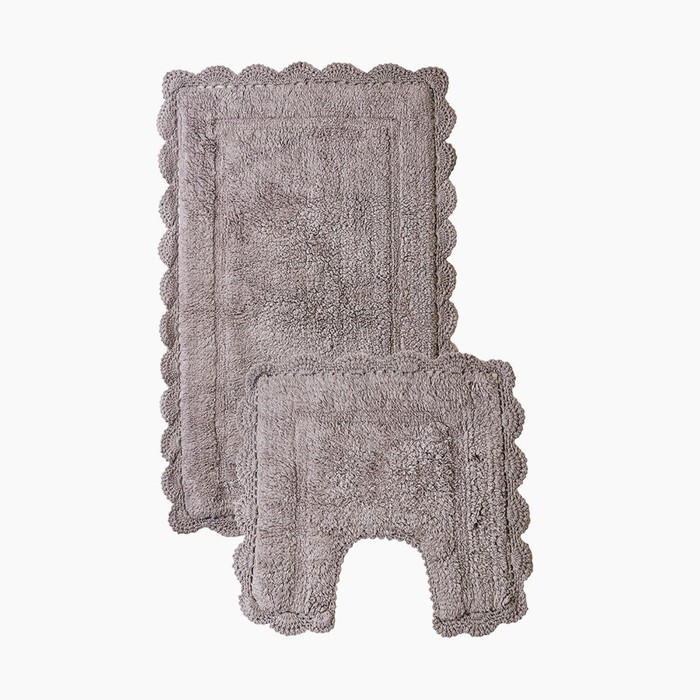 Набор ковриков для ванной Cleo, 60х100 и 50х50 см, цвет мокко
Набор ковриков для ванной Cleo, 60х100 и 50х50 см, цвет мокко