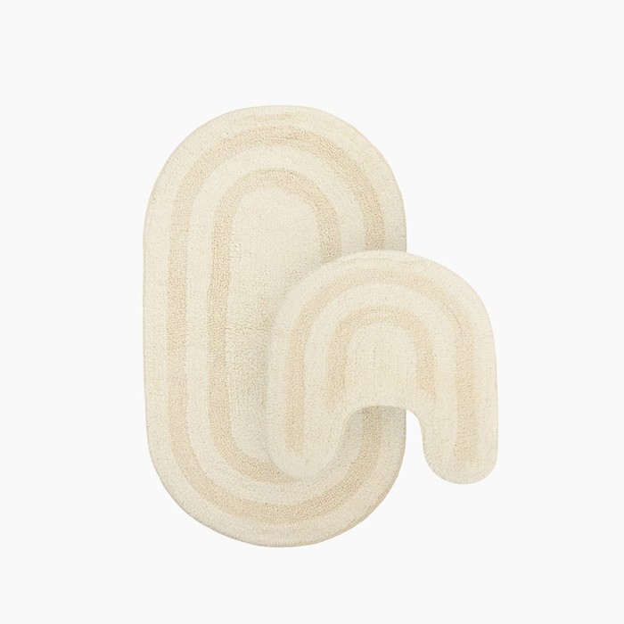 Набор ковриков для ванной Irbis, 60х100 и 50х50 см, цвет крем
Набор ковриков для ванной Irbis, 60х100 и 50х50 см, цвет крем