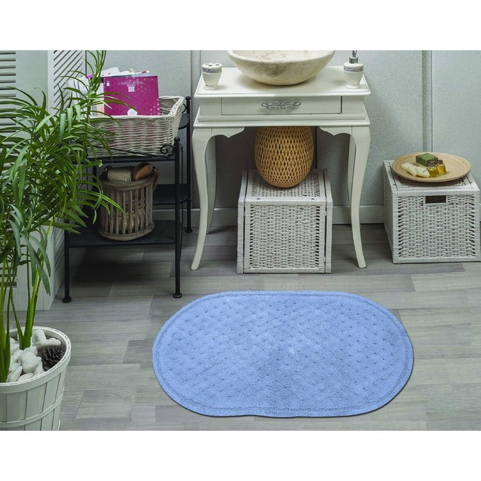 Набор ковриков для ванной Jacklin, 60х100 и 50х70 см, цвет синий
Набор ковриков для ванной Jacklin, 60х100 и 50х70 см, цвет синий