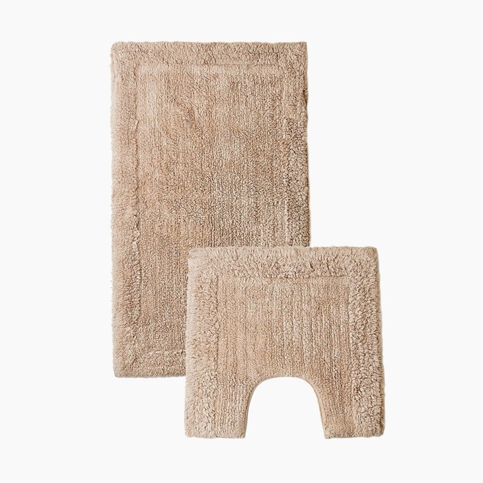 Набор ковриков для ванной Luna, 60х100 и 50х50 см, цвет капучино
Набор ковриков для ванной Luna, 60х100 и 50х50 см, цвет капучино