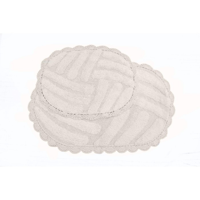 Набор ковриков для ванной Nancy, 60х100 и 50х70 см, цвет бежевый
Набор ковриков для ванной Nancy, 60х100 и 50х70 см, цвет бежевый