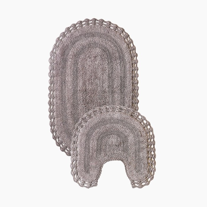 Набор ковриков для ванной Olivia, 60х100 и 50х50 см, цвет мокко
Набор ковриков для ванной Olivia, 60х100 и 50х50 см, цвет мокко