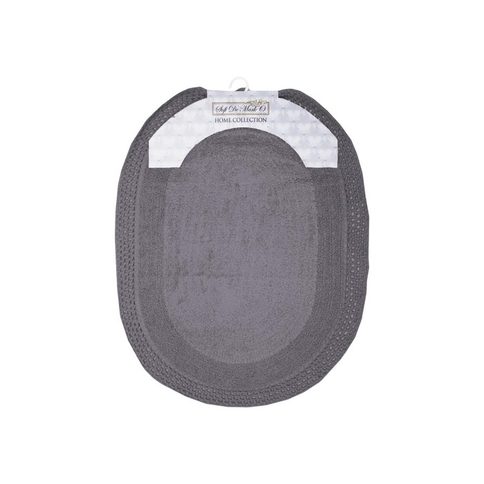 Коврик для ванной Georgina, 60х100 см, цвет темно-фиолетовый