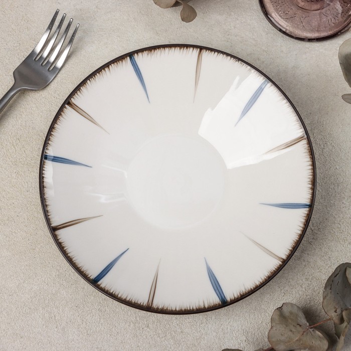 Тарелка пирожковая «Штрих», d=17,5 см
Тарелка пирожковая «Штрих», d=17,5 см