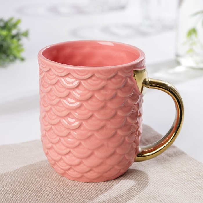 Кружка «Русалка», 360 мл, 12×8,5×10 см, цвет розовый
Кружка «Русалка», 360 мл, 12×8,5×10 см, цвет розовый