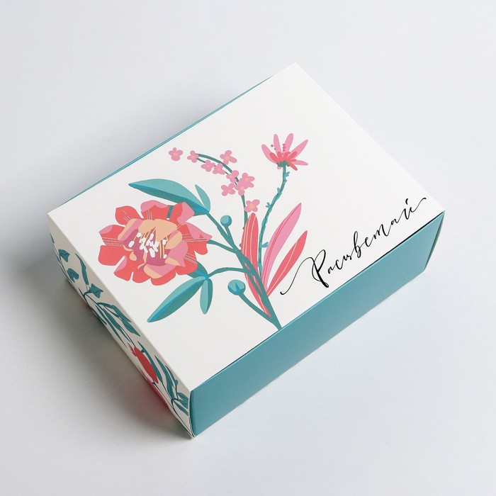 Коробка складная «Мечты о лете», 20 × 15 × 8 см
Коробка складная «Мечты о лете», 20 × 15 × 8 см