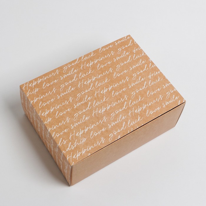 Коробка складная «Крафт», 20 × 15 × 8 см
Коробка складная «Крафт», 20 × 15 × 8 см