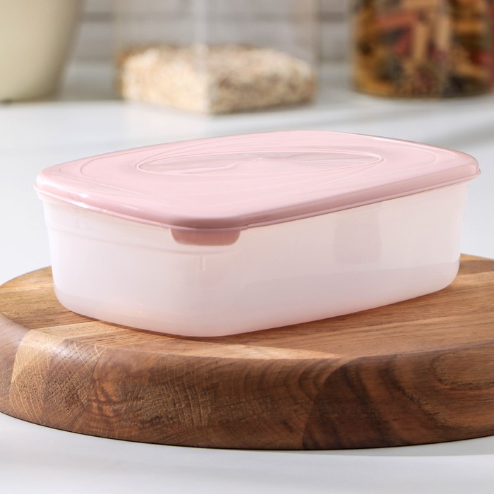 Контейнер пищевой Galaxy, 1 л, цвет пудра
Контейнер пищевой Galaxy, 1 л, цвет пудра