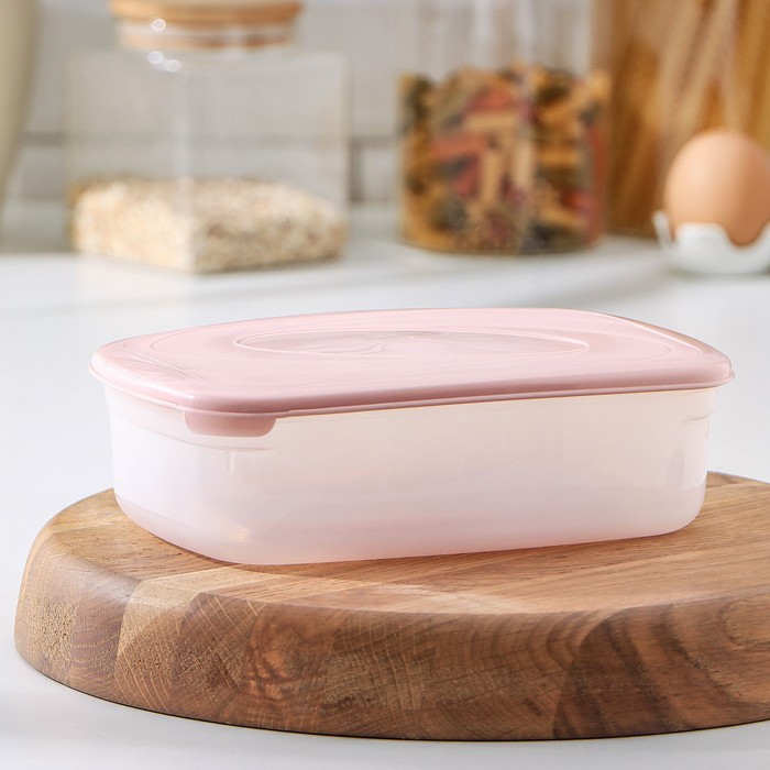 Контейнер пищевой Galaxy, 650 мл, цвет пудра
Контейнер пищевой Galaxy, 650 мл, цвет пудра