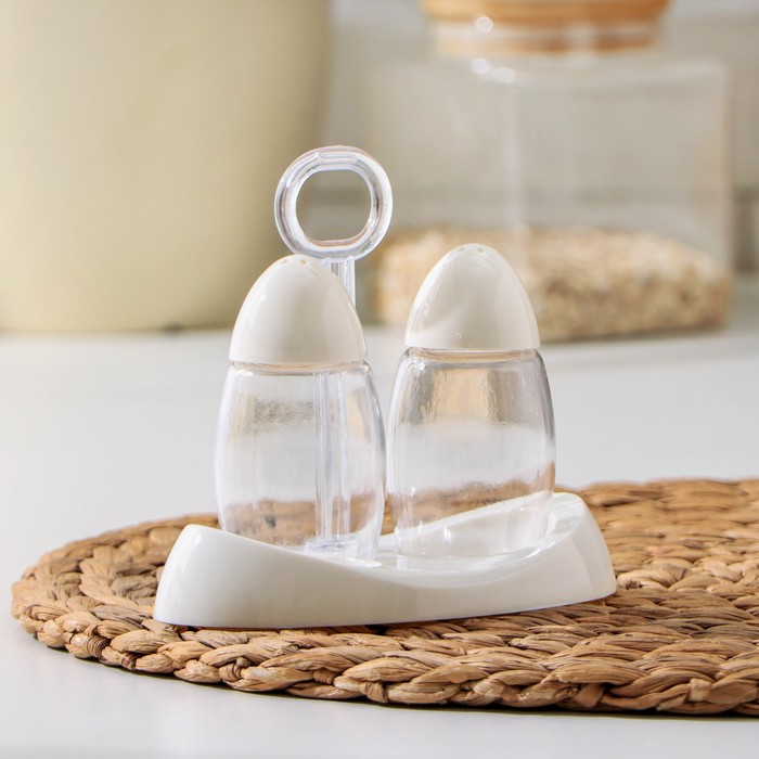 Набор для специй, 2×50 мл, цвет молочный туман
Набор для специй, 2×50 мл, цвет молочный туман