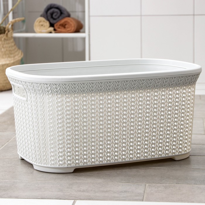 Корзина без крышки универсальная «Меланж», 35 л, цвет дымчатый
Корзина без крышки универсальная «Меланж», 35 л, цвет дымчатый