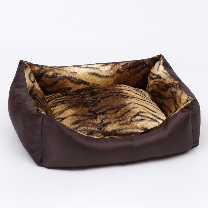 Лежанка прямоугольная комбинированная, 50 х 40 х 15 см, расцветка тигр
Лежанка прямоугольная комбинированная, 50 х 40 х 15 см, расцветка тигр