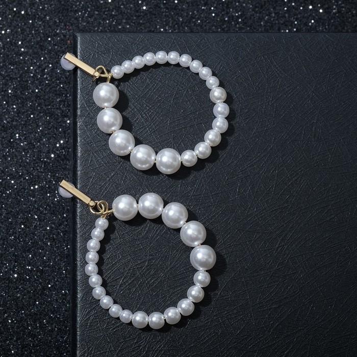 Серьги с жемчугом "Кольцо", цвет белый в золоте
Серьги с жемчугом "Кольцо", цвет белый в золоте