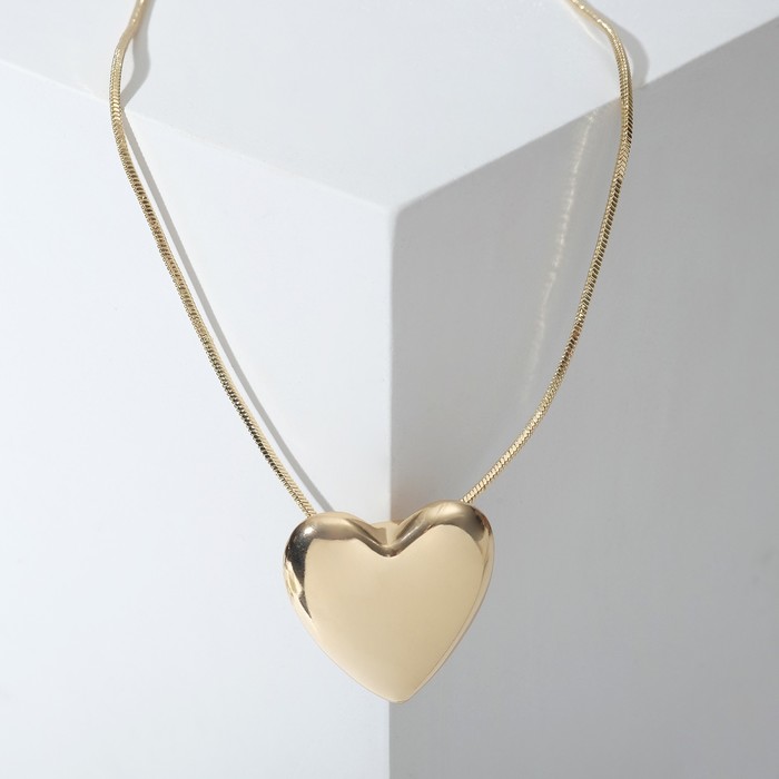 Кулон "Сердце" признание, цвет золото, 40см
Кулон "Сердце" признание, цвет золото, 40см