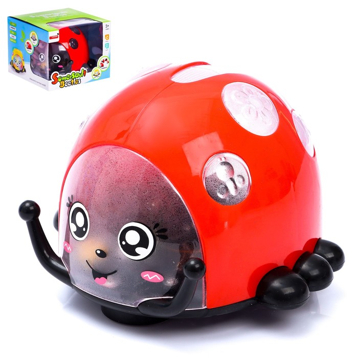 Игрушка музыкальная «Божья коровка», кувыркается, световые и звуковые эффекты, МИКС
Игрушка музыкальная «Божья коровка», кувыркается, световые и звуковые эффекты, МИКС