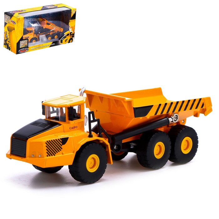 Самосвал металлический «Стройка», 1:50, открывается капот 
Самосвал металлический «Стройка», 1:50, открывается капот