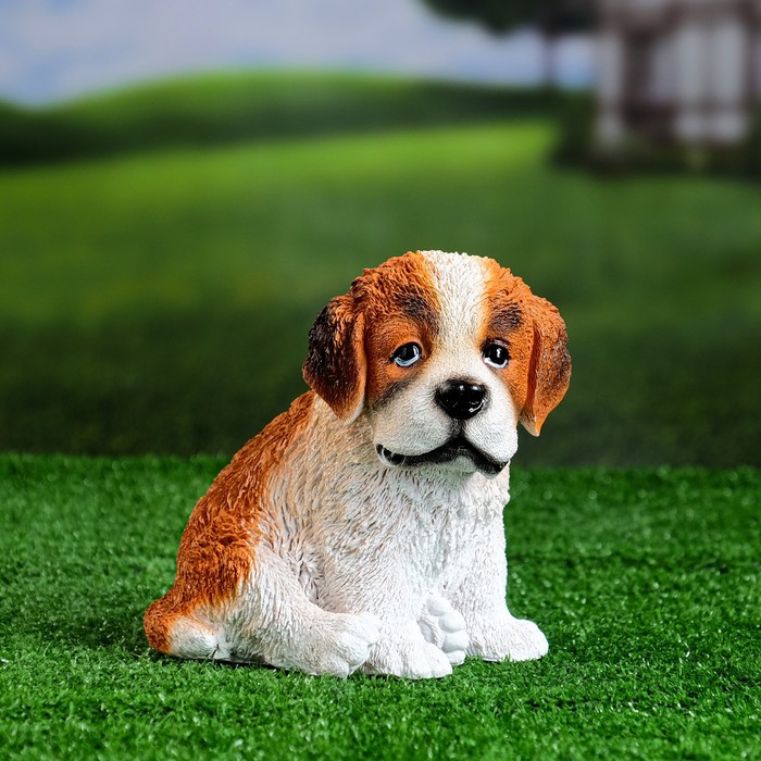 Фигура "Щенок сенбернара" 17х16х16,5см 
Фигура "Щенок сенбернара" 17х16х16,5см