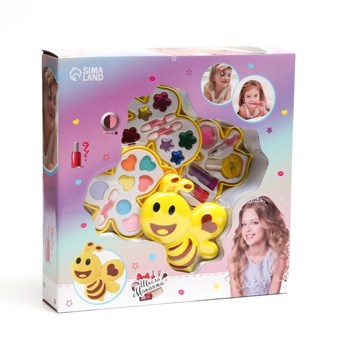 Набор косметики для девочки «Пчёлка»
Набор косметики для девочки «Пчёлка»