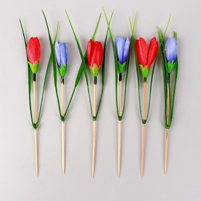 Шпажки «Бутон», набор, 6 шт.
Шпажки «Бутон», набор, 6 шт.