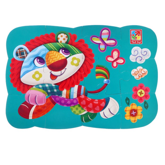 Пазл на магните «Львёнок», 12 элементов
Пазл на магните «Львёнок», 12 элементов