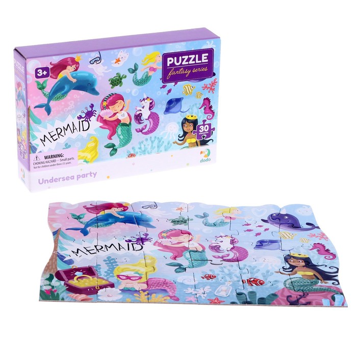 Пазл «Подводная вечеринка», 30 элементов
Пазл «Подводная вечеринка», 30 элементов