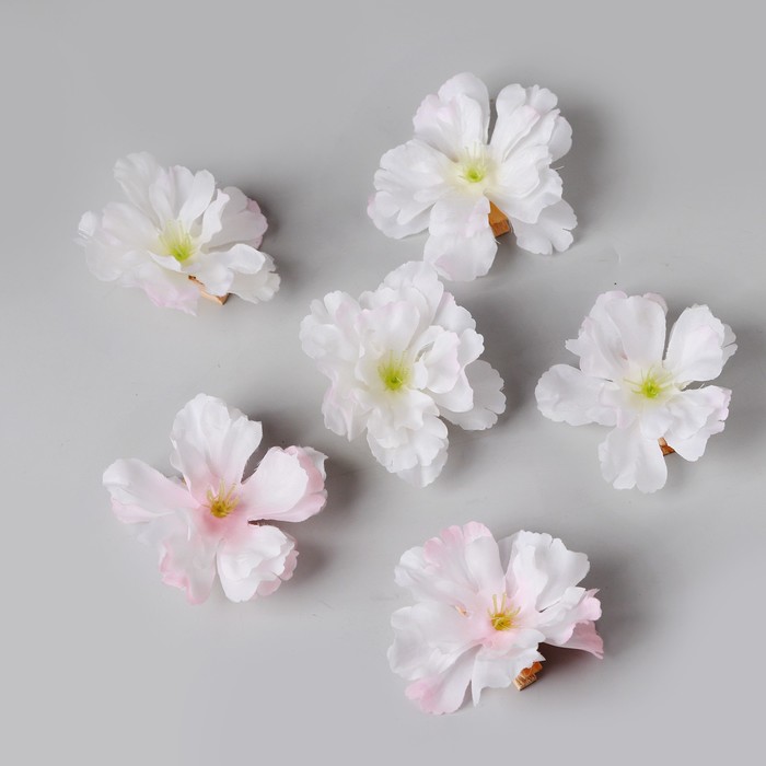 Прищепки для декора «Белая сакура» 6 шт.
Прищепки для декора «Белая сакура» 6 шт.