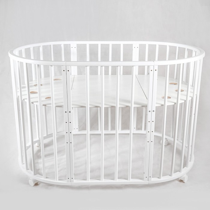 Кровать-трансформер с маятником «Лёвушка», цвет белый глянец
Кровать-трансформер с маятником «Лёвушка», цвет белый глянец