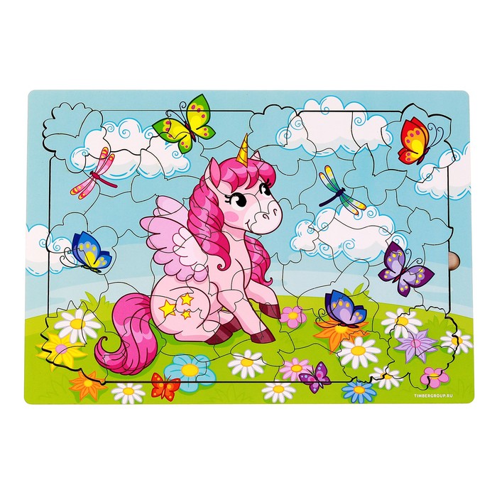 Фигурный пазл «Волшебная поляна»
Фигурный пазл «Волшебная поляна»