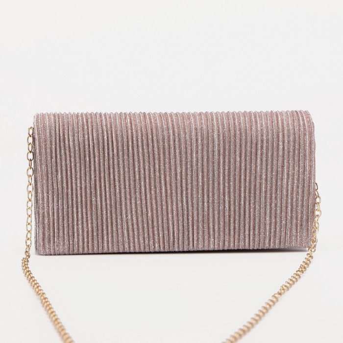 Сумка-клатч, отдел на клапане, цвет пудровый
Сумка-клатч, отдел на клапане, цвет пудровый