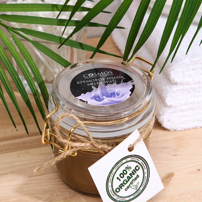 Мыло кремовое кокосовое Cosmos Milky Way увлажнение и питание, 200 мл
Мыло кремовое кокосовое Cosmos Milky Way увлажнение и питание, 200 мл