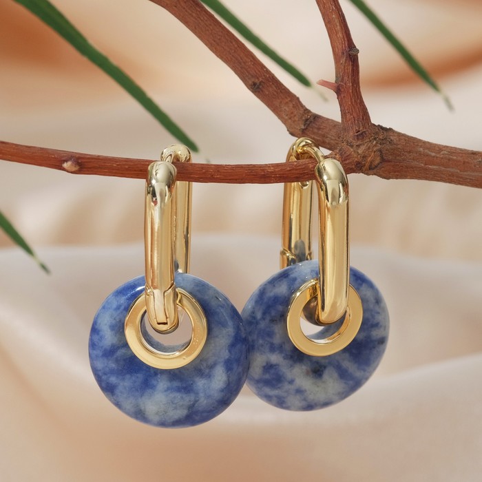 Серьги-бублики с шайбой родированные "Содалит" прямоугольник L=20мм, в золоте
Серьги-бублики с шайбой родированные "Содалит" прямоугольник L=20мм, в золоте