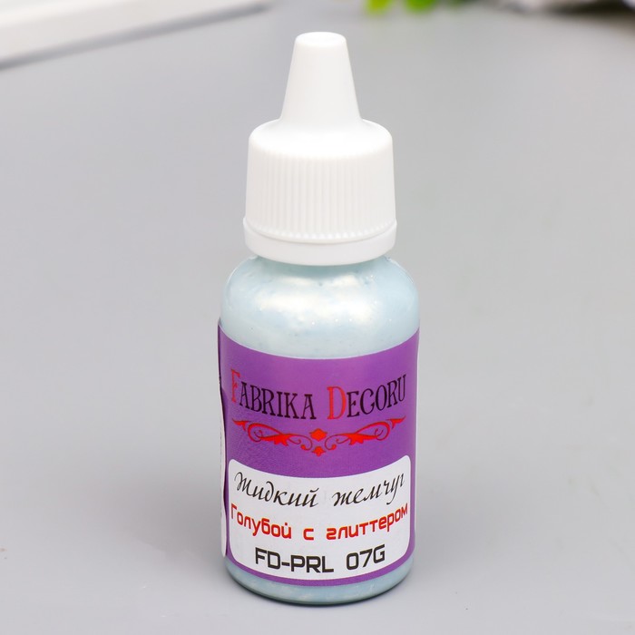 Жидкий жемчуг "Fabrika Decoru" 40 мл, голубой
Жидкий жемчуг "Fabrika Decoru" 40 мл, голубой