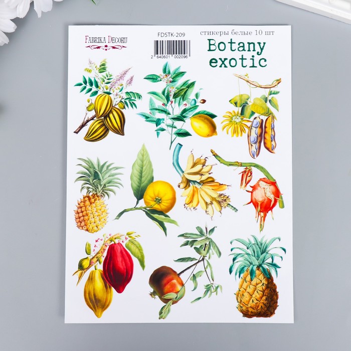 Набор стикеров "Botany exotic" 10 шт
Набор стикеров "Botany exotic" 10 шт