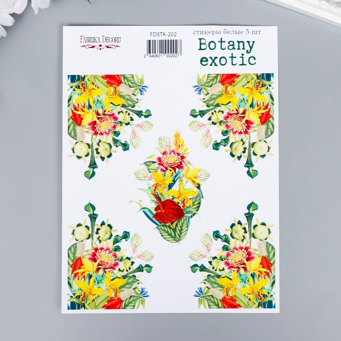 Набор стикеров "Botany exotic" 5 шт
Набор стикеров "Botany exotic" 5 шт