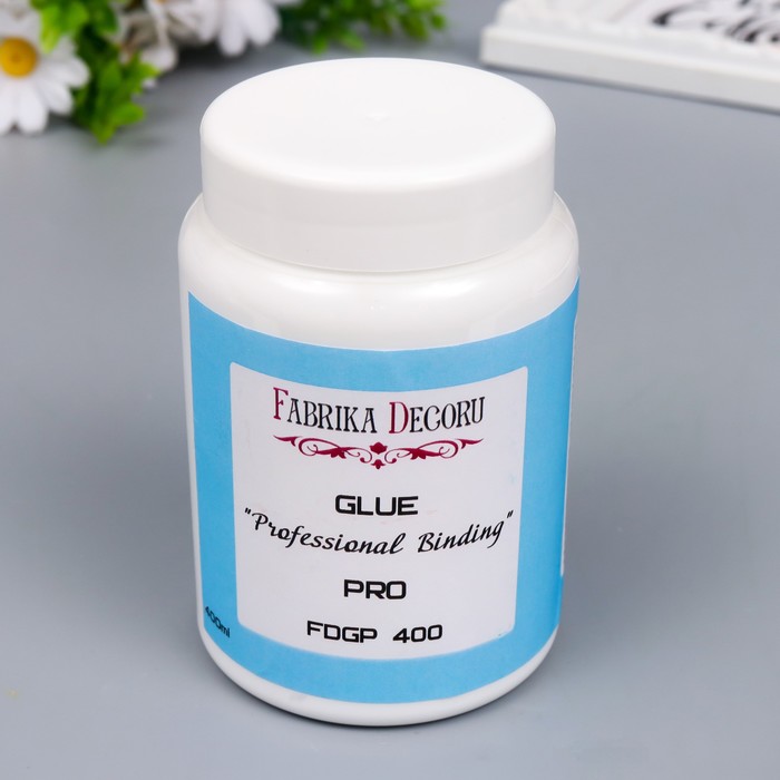 Клей Fabrika Decoru "Профессиональный переплет" 400 мл
Клей Fabrika Decoru "Профессиональный переплет" 400 мл