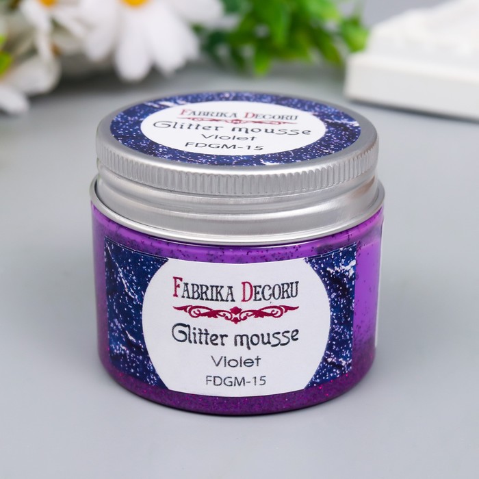 Глиттерный мусс "Fabrika Decoru" 50 мл, фиалка
Глиттерный мусс "Fabrika Decoru" 50 мл, фиалка